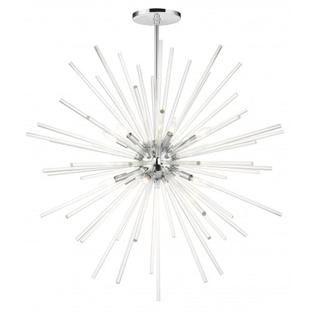 Polished Chrome Foyer Pendant Chandelier MPN:41259-05