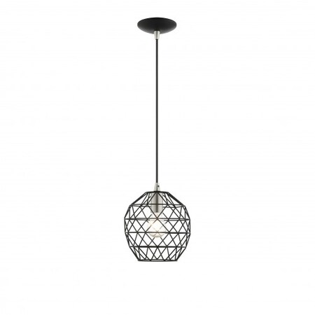 Black Pendant, 1 Light MPN:41326-04