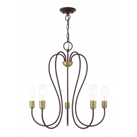 Bronze with Antique Brass Accents Chande MPN:41365-07