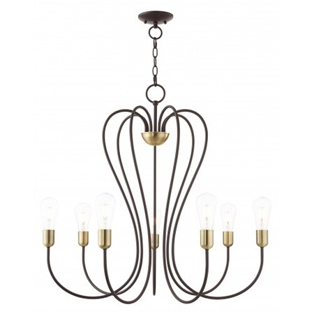 Bronze with Antique Brass Accents Chande MPN:41367-07