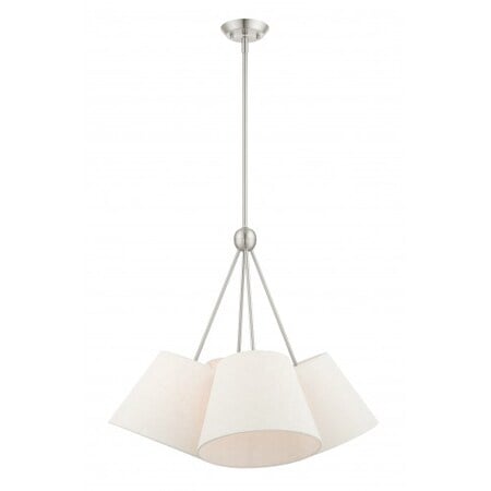 Brushed Nickel Chandelier, 4 Light MPN:41384-91