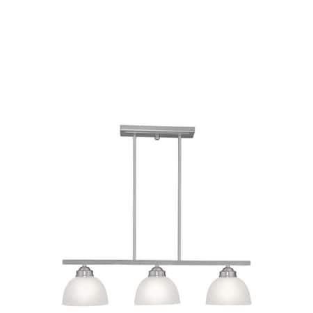 Somerset 3 Light Brushed Nickel Island MPN:4226-91