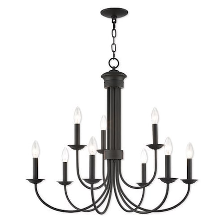Estate 9 Light Bronze Chandelier MPN:42687-07