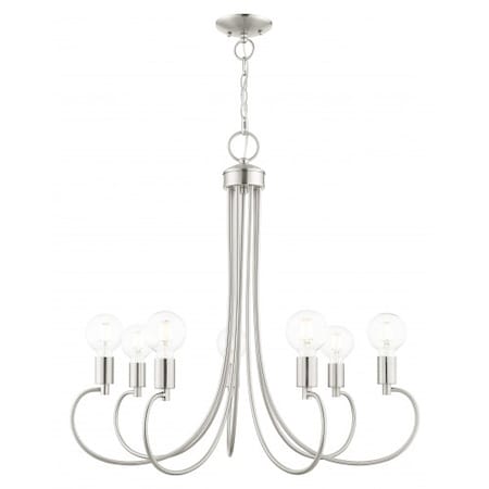 Brushed NickelChandelier, 7 Light MPN:42927-91