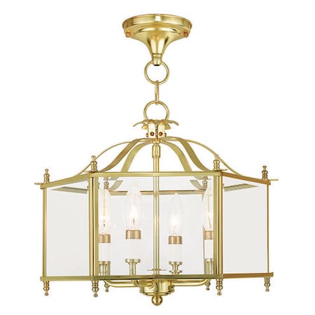 Livingston 4 Light Polished Brass Conver MPN:4398-02