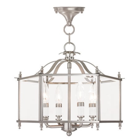 Livingston 4 Light Brushed Nickel Conver MPN:4398-91