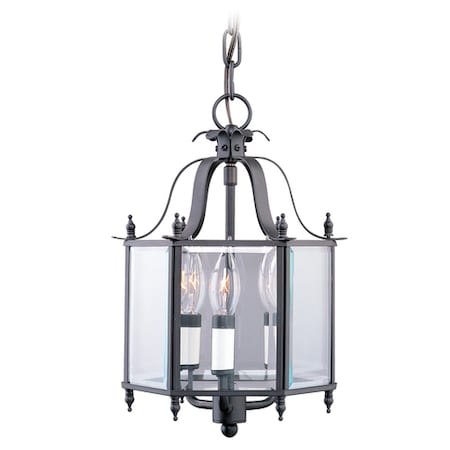 Livingston 3 Light Bronze Convertible Mini Pendant/Ceiling Mount MPN:4403-07