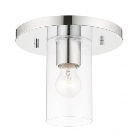 Polished Chrome Flush Mount, 1 Light MPN:45471-05