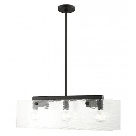 Bronze Chandelier, 3 Light MPN:45623-07