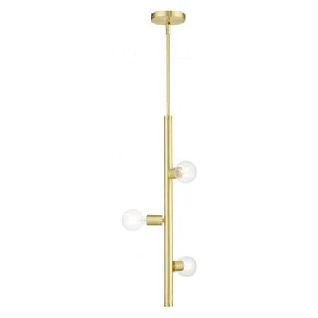 Satin BrassPendant, 3 Light MPN:45863-12