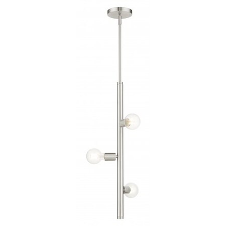 Brushed Nickel Pendant, 3 Light MPN:45863-91