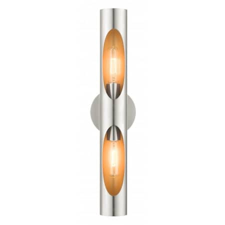 Brushed Nickel ADA Sconce, 2 Light MPN:45892-91