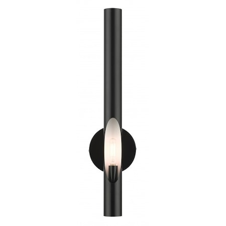 Shiny Black ADA Single Sconce, 1 Light MPN:45911-68