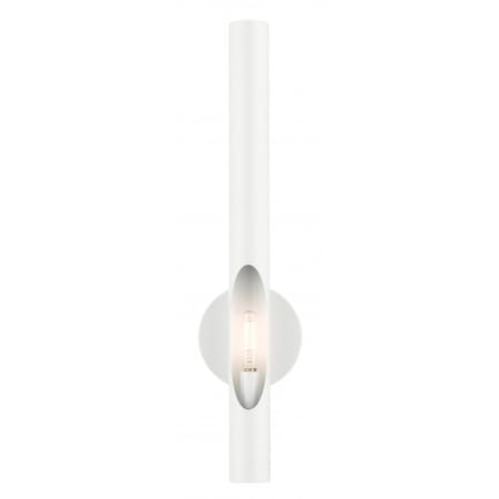 Shiny White ADA Single Sconce, 1 Light MPN:45911-69