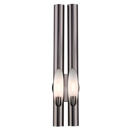 Black Chrome ADA Double Sconce, 2 Light MPN:45912-46