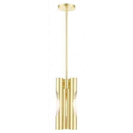 Satin BrassPendant Chandelier, 3 Light MPN:45913-12