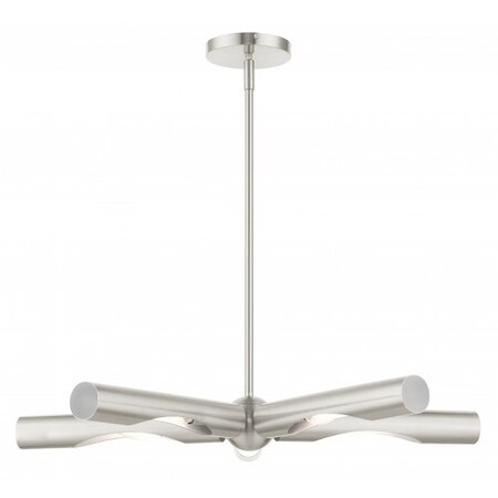 Brushed Nickel Chandelier, 5 Light MPN:45915-91