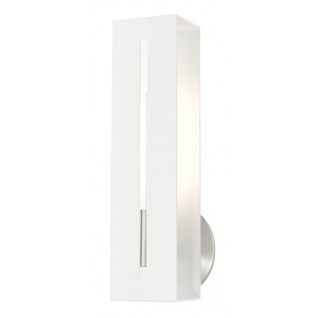 Textured White, Brushed Nickel Finish Acc MPN:45953-13
