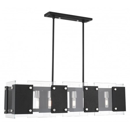 Black with Brushed Nickel Accents Linear MPN:45997-04
