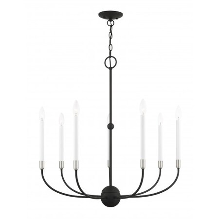 Black with Brushed Nickel Accents Chande MPN:46067-04