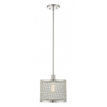 Brushed Nickel Pendant, 1 Light MPN:46212-91