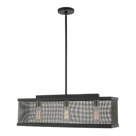 Black with Brushed Nickel Accents Chande MPN:46213-04