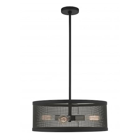 Black with Brushed Nickel Accents Chande MPN:46214-04
