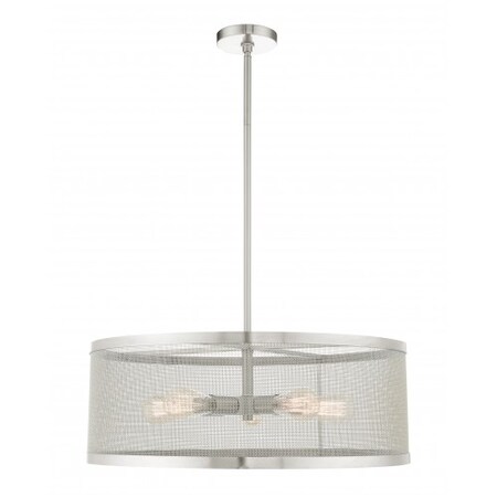Brushed Nickel Chandelier, 5 Light MPN:46215-91