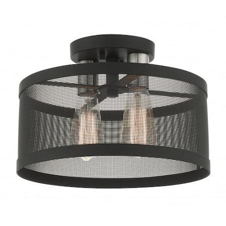 Black with Brushed Nickel Accents Semi F MPN:46217-04