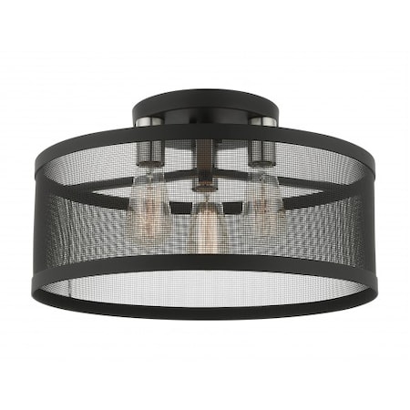 Black with Brushed Nickel Accents Semi F MPN:46219-04