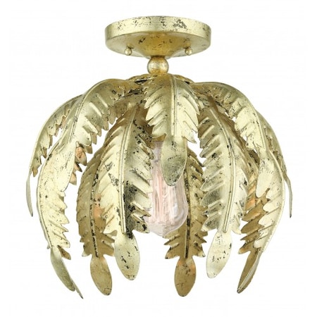 Winter Gold Semi Flush, 1 Light MPN:46231-28