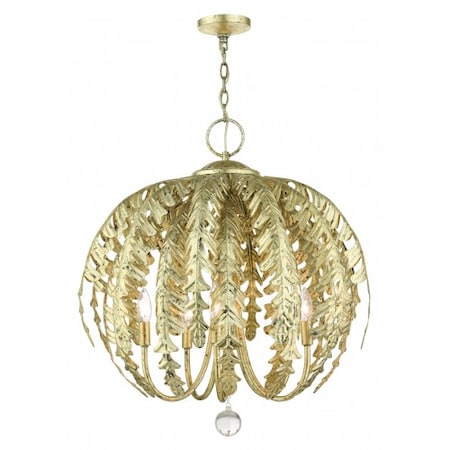 Winter Gold Chandelier, 5 Light MPN:46235-28