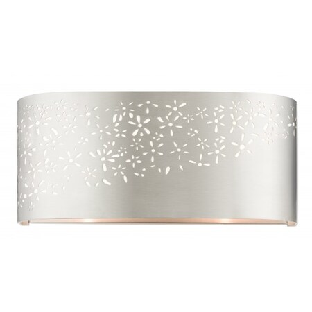 Brushed Nickel ADA Vanity Sconce, 2 Light MPN:46261-91
