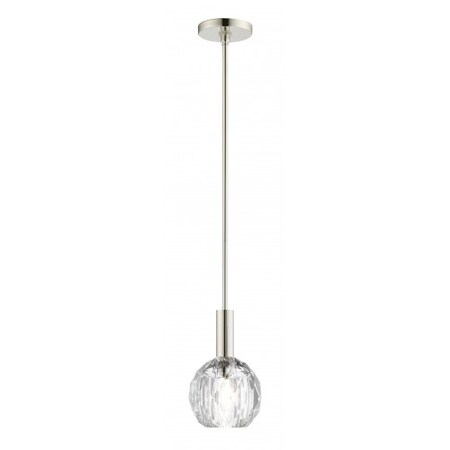Polished Nickel Pendant, 1 Light MPN:46321-35