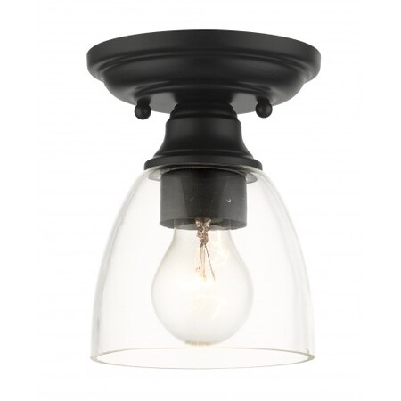 BlackFlush Mount, 1 Light MPN:46331-04
