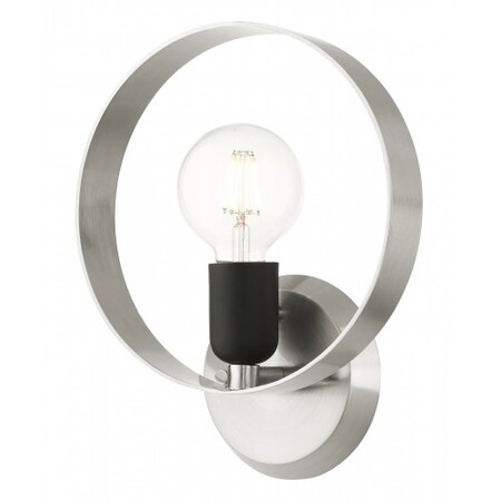 Brushed Nickel ADA Single Sconce, 1 Light MPN:46421-91
