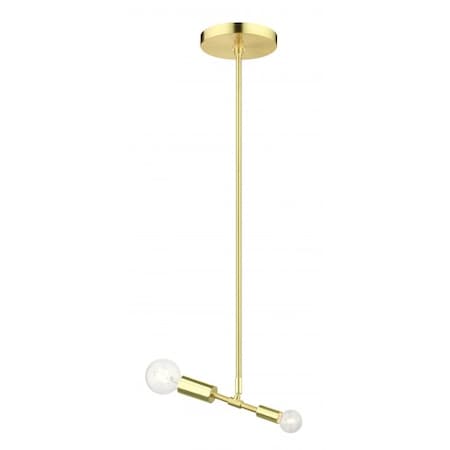 Satin Brass Pendant, 1 Light MPN:46432-12