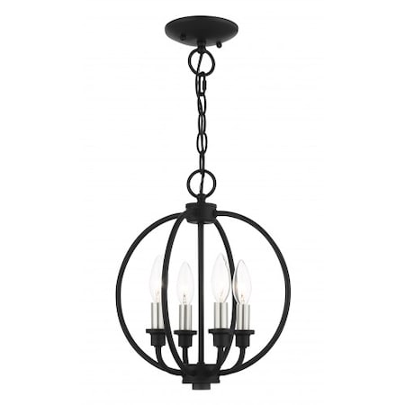 Black, Brushed Nickel Accents Convertible MPN:4664-04