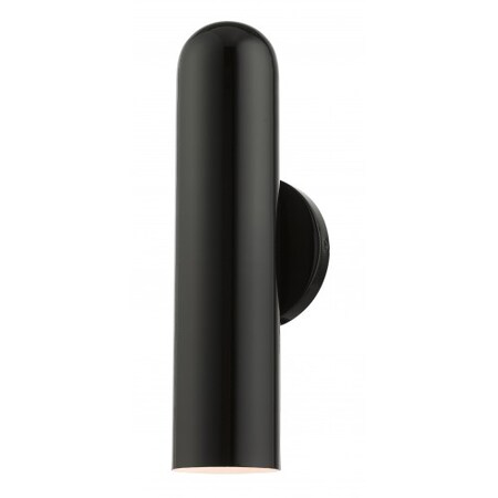 Shiny Black ADA Single Sconce, 1 Light MPN:46750-68