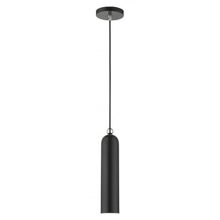 Shiny Black Pendant, 1 Light MPN:46751-68