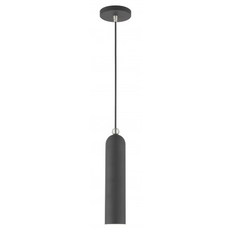 Scandinavian Gray Pendant, 1 Light MPN:46751-76