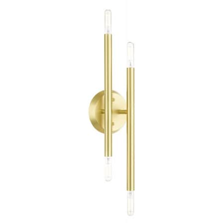 Satin BrassSconce, 4 Light MPN:46771-12