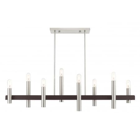 Brushed Nickel with Bronze Accents Chand MPN:46868-91