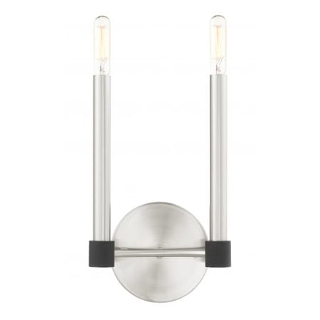 Brushed Nickel with Satin Brass Accents MPN:46882-91
