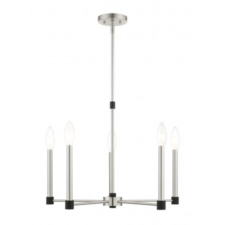Brushed Nickel with Satin Brass Accents MPN:46885-91