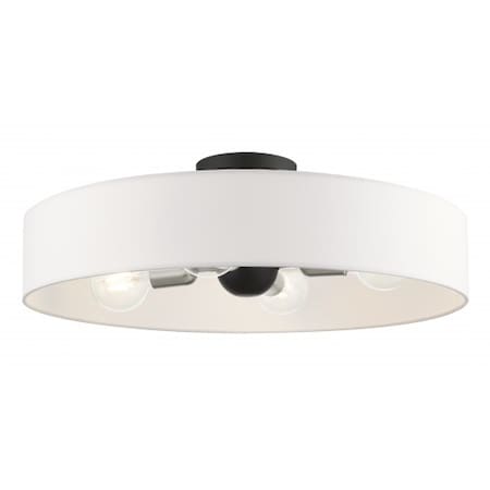 Black with Brushed Nickel Accents Semi F MPN:46928-04