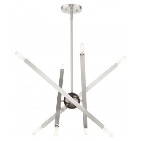 Brushed NickelChandelier, 8 Light MPN:46985-91