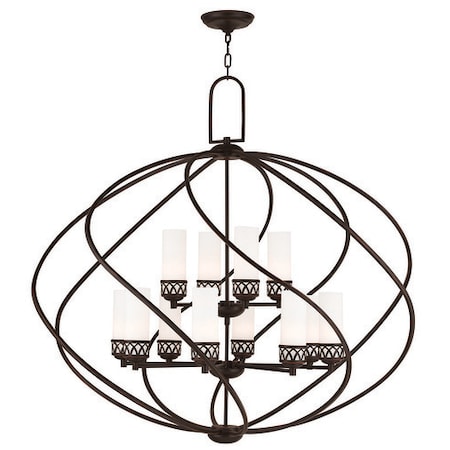 Westfield 12 Light Olde Bronze Foyer Chandelier MPN:47199-67