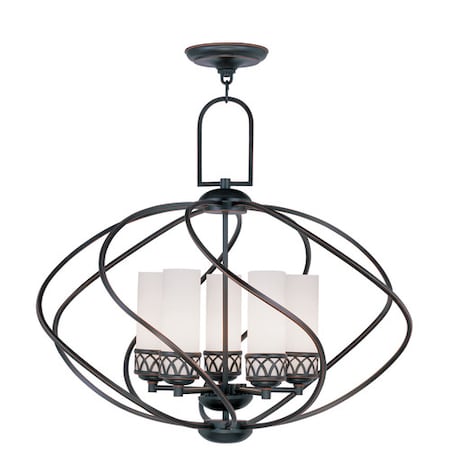 Westfield 5 Light Olde Bronze Chandelier MPN:4725-67