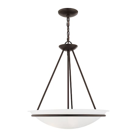 Newburgh 3 Light Bronze Pendant MPN:4826-07
